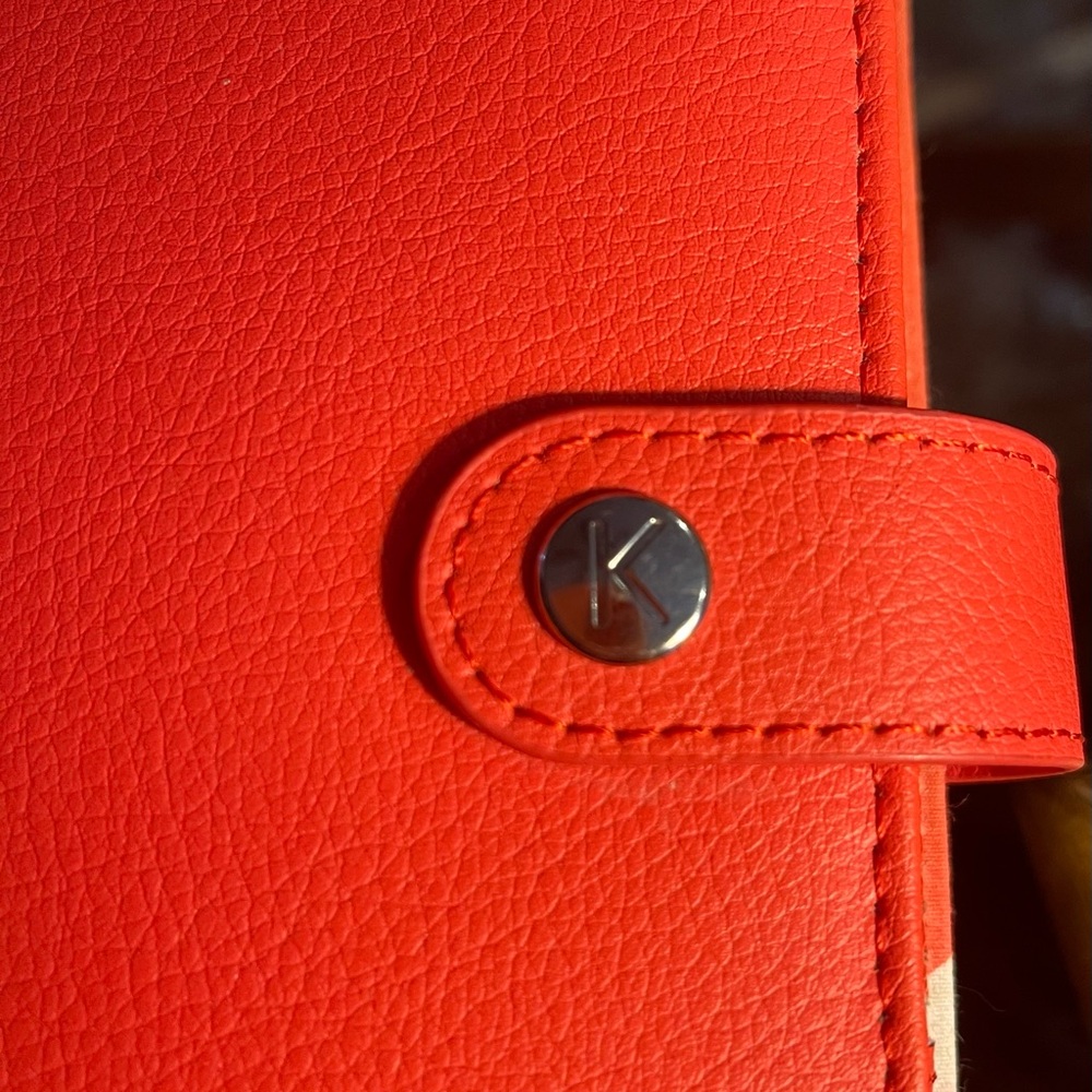 kikki.K Red Organizer with Zipper